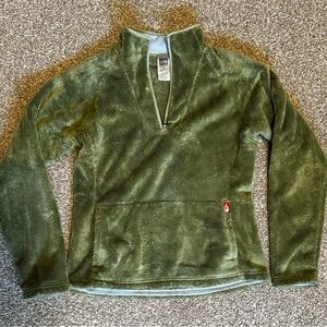 The North Face Green Fleece Jacket